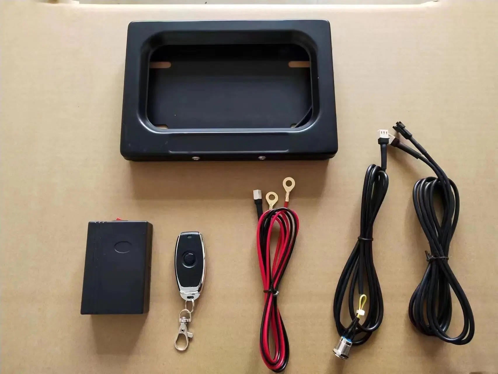Motorcycle Stealth Plate Curtain (USA/Canada) - PlateVanishStealth Plate