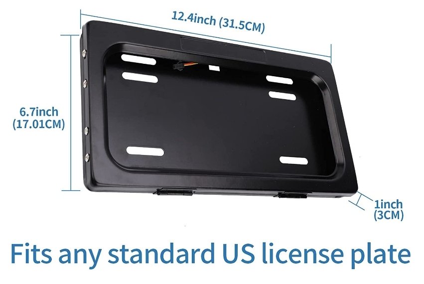 license plate curtain is designed to roll down and securely fasten with a Velcro strip. Perfect for riders seeking to reduce visibility and enhance their bike's appearance, this curtain roll down sheet plate hider is ideal for everyday commuting or racing applications in both the USA and Canada.