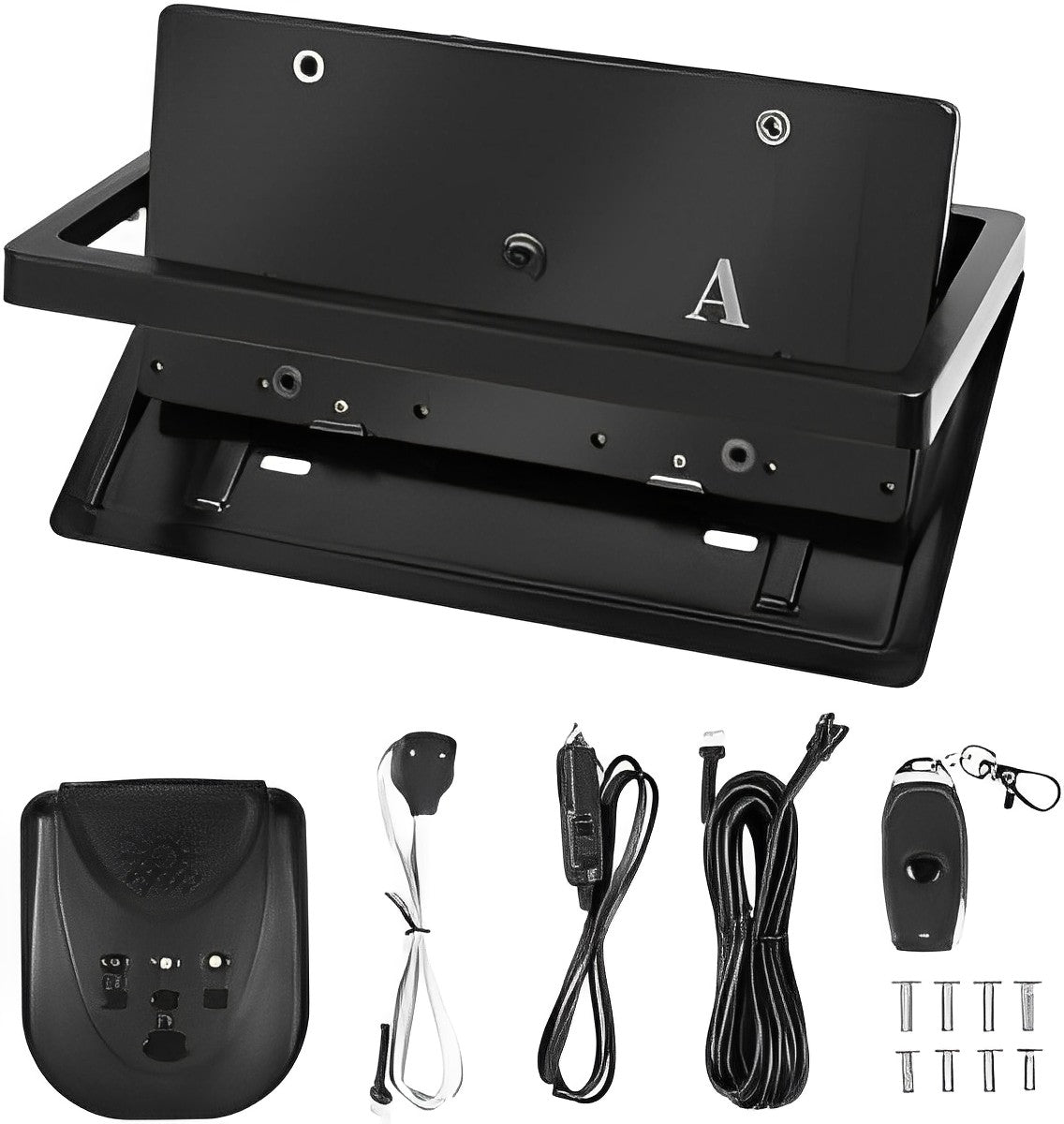 Stealth License Plate Flipper Single Plate Kit (USA/Canada) - PlateVanishStealth Plate