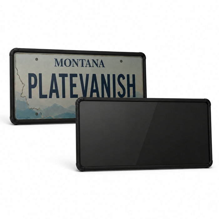 Blackout License Plate Cover