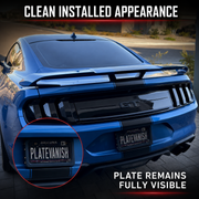 View Stealth License Plate Curtain Double Plate Kit (Front & Back USA/Canada), media 8 of 9