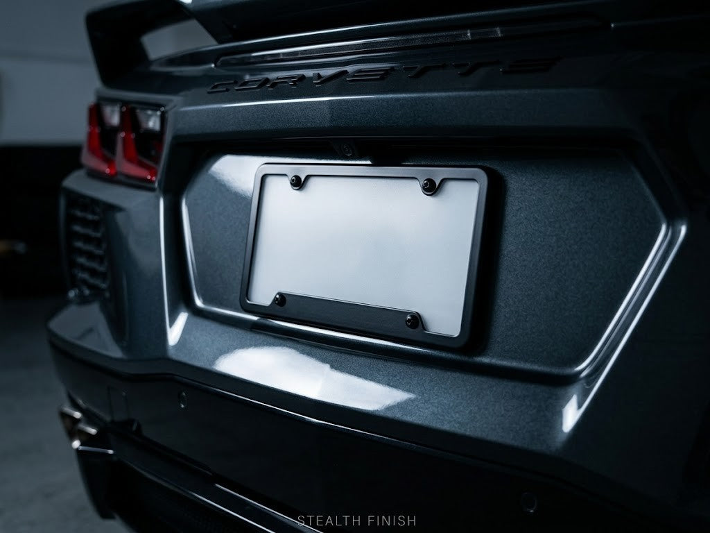 Stealth PDLC License Plate Fogger - Instant Privacy Shield (Single Plate USA/Canada)