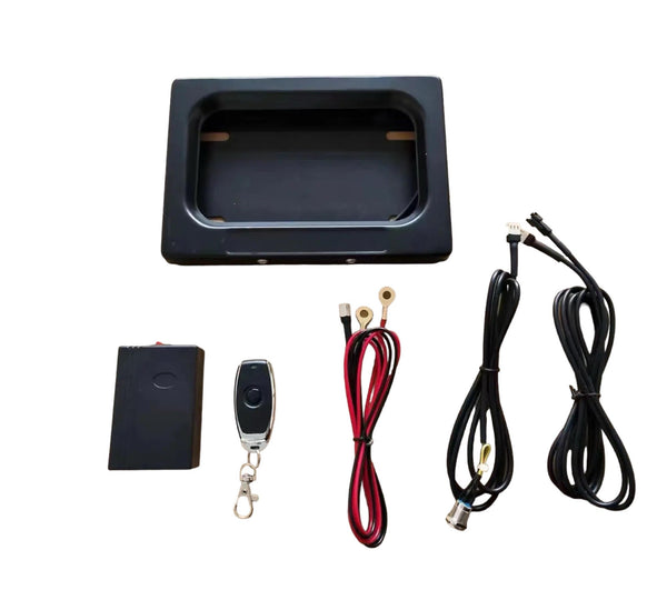 Motorcycle Stealth Plate Curtain (USA/Canada) - PlateVanishStealth Plate