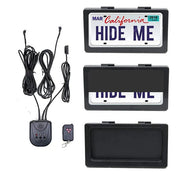 Stealth License Plate Curtain Double Plate Kit (Front & Back USA/Canada) - PlateVanishStealth Plateauto flipperback flipperscar license plate flipper