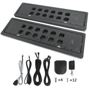 Stealth License Plate Flipper Double Kit (EU/UK) - PlateVanishStealth Plate
