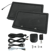 Stealth License Plate Flipper Double Plate Kit (Front & Rear USA/Canada) - PlateVanishStealth Plate