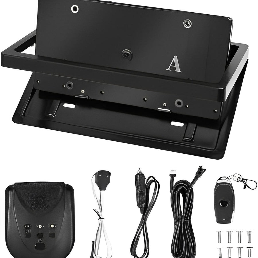 Stealth License Plate Flipper Single Plate Kit (USA/Canada) - PlateVanishStealth Plate