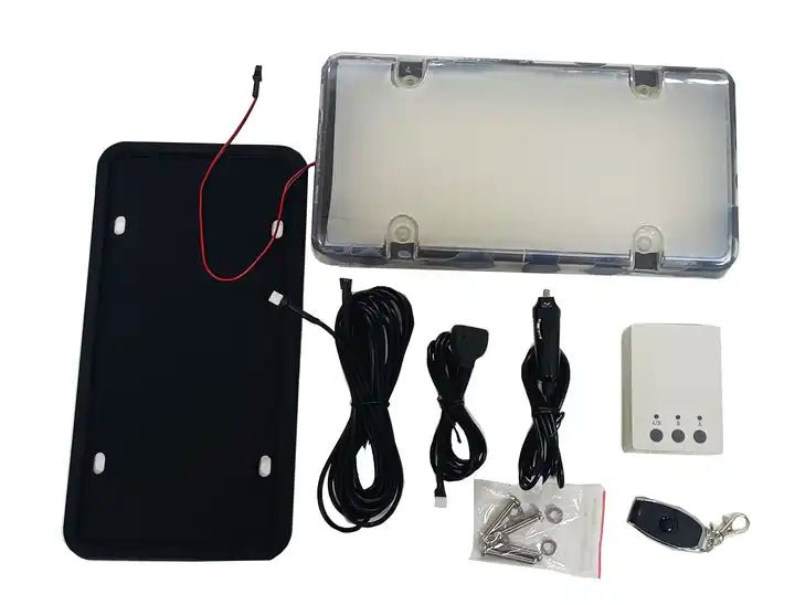 Stealth License Plate Fogger - Single Plate Kit (USA/Canada) - PlateVanishStealth Plate