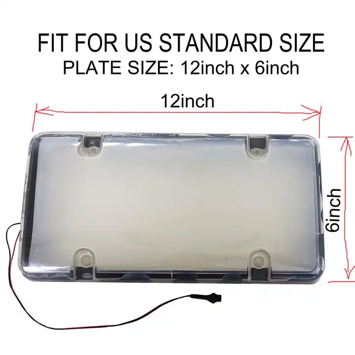 Stealth License Plate Fogger - Single Plate Kit (USA/Canada) - PlateVanishStealth Plate